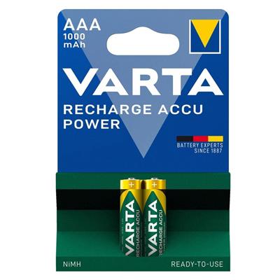 Varta 57033 1000mAh AAA Şarj Edilebilir Kalem Pil 2li Paket