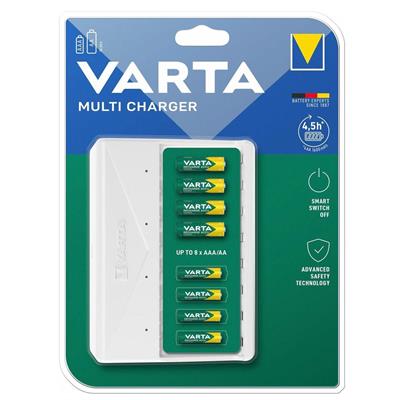 Varta 57659 Multi Charger 8 Slotlu Pil Şarj Cihazı