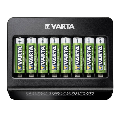 Varta 57681 LCD 8 Slotlu Pil Şarj Cihazı