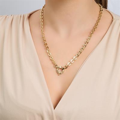14 Ayar Charm Kilitli Set
