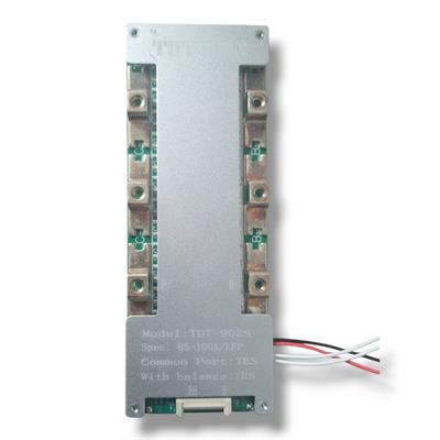 TDT 8S 100A Balanslı LiFePO4 Batarya BMS (kontaklı)