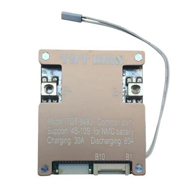 TDT 4S-10S Arası Destekli 60A Balanslı Lityum Batarya BMS