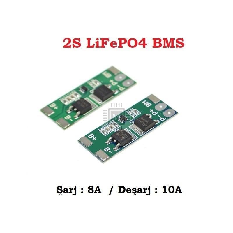 Meltis Teknoloji - 2S 10A LiFePO4 BMS