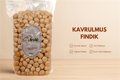 Kavrulmuş İç Fındık 250 Gr Vakum Paket