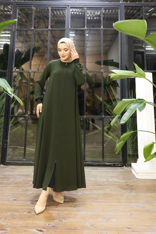 Mevlana Kolu Ribanalı Medine Ipeği Yazlık Ferace