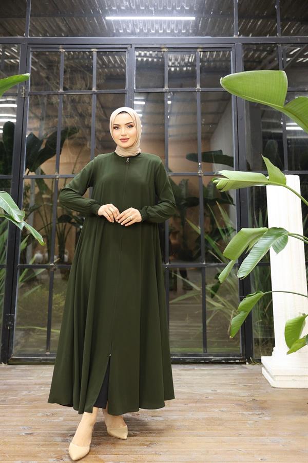Mevlana Kolu Ribanalı Medine Ipeği Yazlık Ferace