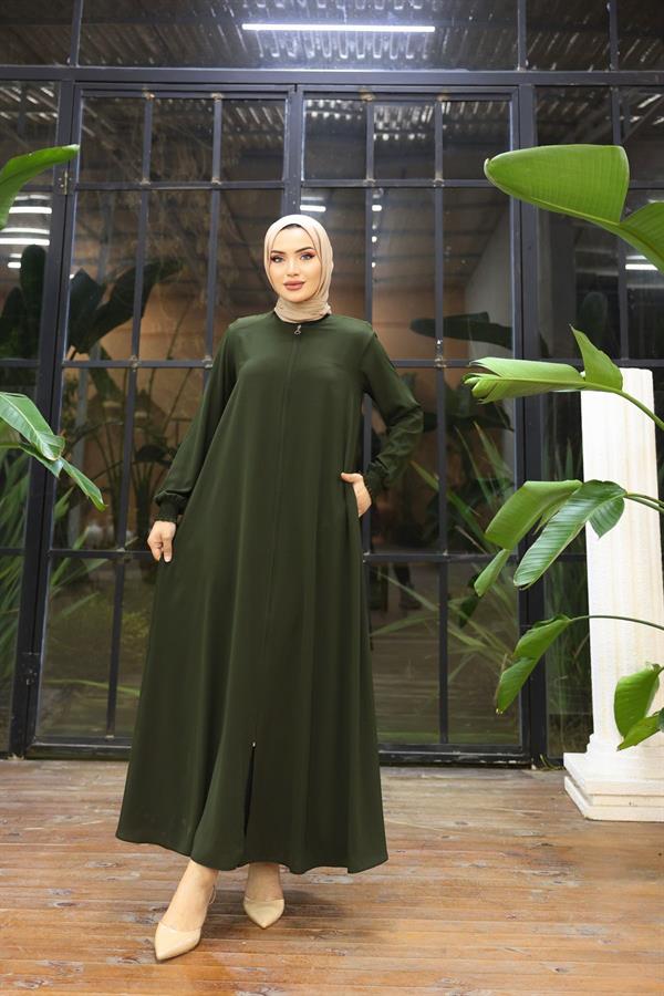 Mevlana Kolu Ribanalı Medine Ipeği Yazlık Ferace