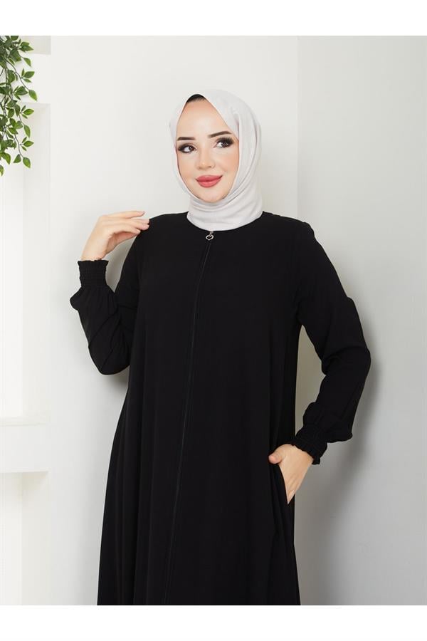 Mevlana Kolu Ribanalı Medine Ipeği Yazlık Ferace