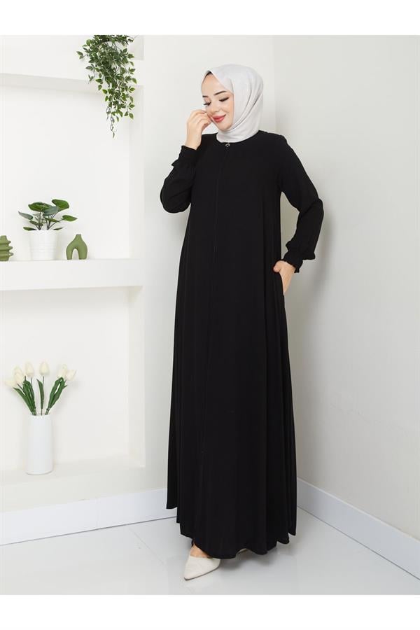 Mevlana Kolu Ribanalı Medine Ipeği Yazlık Ferace