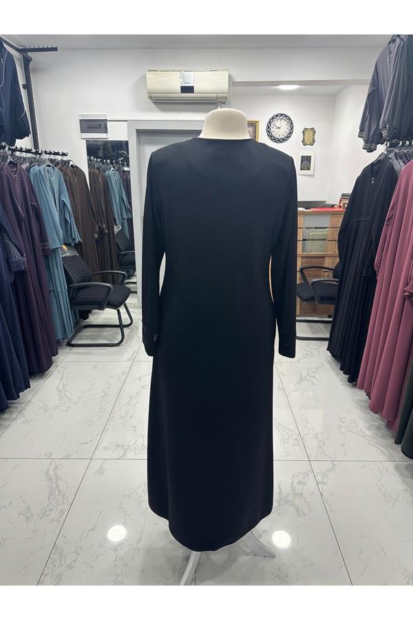 OTOBAN TAŞLI MAYA KUMAŞ KIŞLIK FERACE