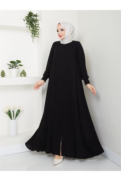 Mevlana Kolu Ribanalı Medine Ipeği Yazlık Ferace
