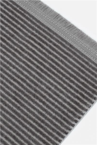 Antrasit Yumuşak Dokulu Akrilik Modern Royal Halı