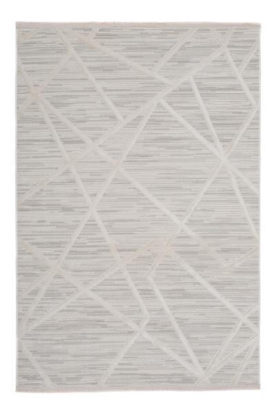 Bej Antialerjik Yumuşak Dokulu İskandinav Halı