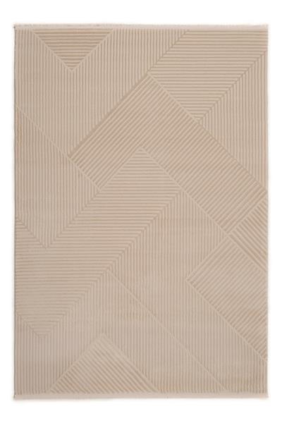 Cashmira Vizon Geometrik Desenli Kabartma Modern Halı