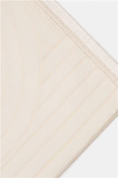 Bej Kabartma Desenli Modern Cashmira Halı