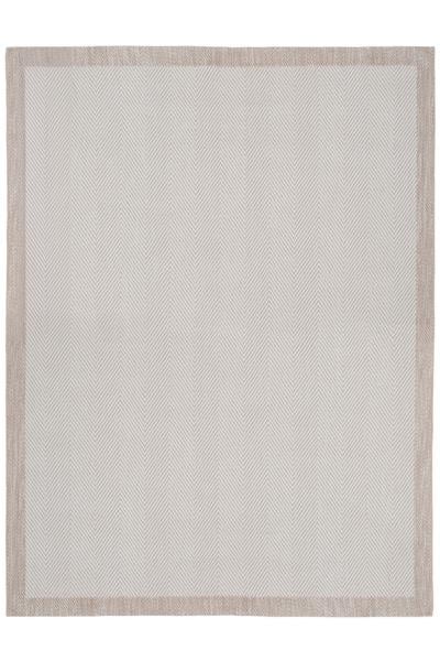 Bej Kolay Temizlenen Hasır Doku Balık Sırtı Sisal Halı