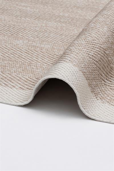 Bej Kolay Temizlenen Hasır Doku Balık Sırtı Sisal Halı