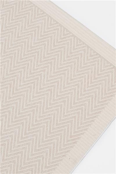 Bej Kolay Temizlenen Hasır Doku Balık Sırtı Sisal Halı