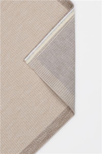 Bej Kolay Temizlenen Hasır Doku Sisal Halı