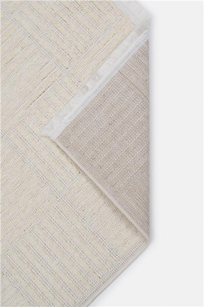 Bej Yumuşak Tuşeli Modern Lupi Kesme Halı