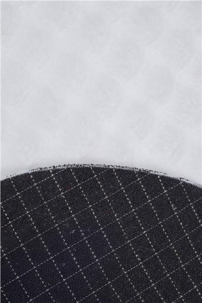 Buble Beyaz Saggy Makinede Yıkanabilir Yuvarlak Peluş Post Halı