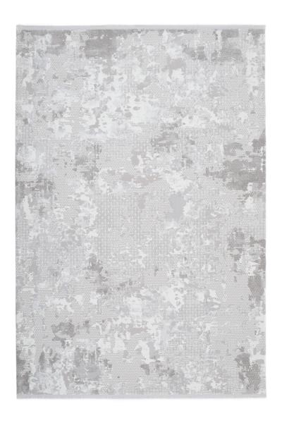 Cashmira Gri Desenli Kaymaz Taban Dikdörtgen Halı