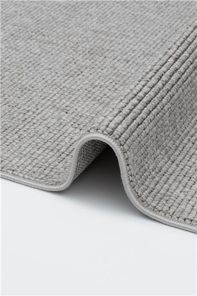 Bukle Gri Antialerjik İskandinav Kesme Halı