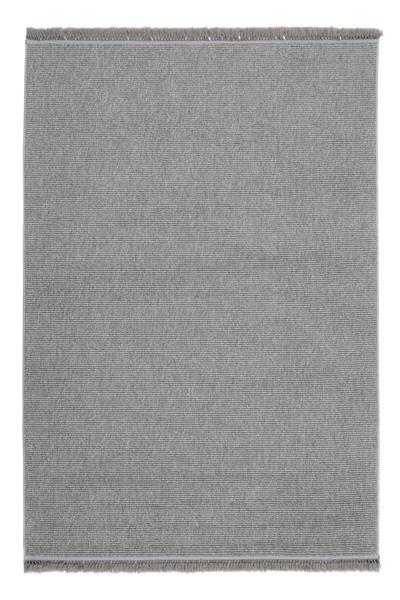 Bukle Gri Antialerjik İskandinav Kesme Halı