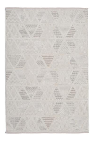 Gri Dokulu Modern İskandinav Halı