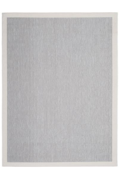 Gri Kolay Temizlenen Hasır Doku Sisal Halı