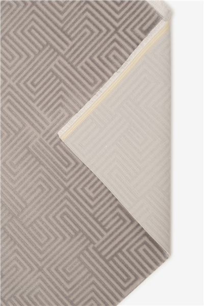 Gri Vellora Axis Geometrik Desen Akrilik Halı