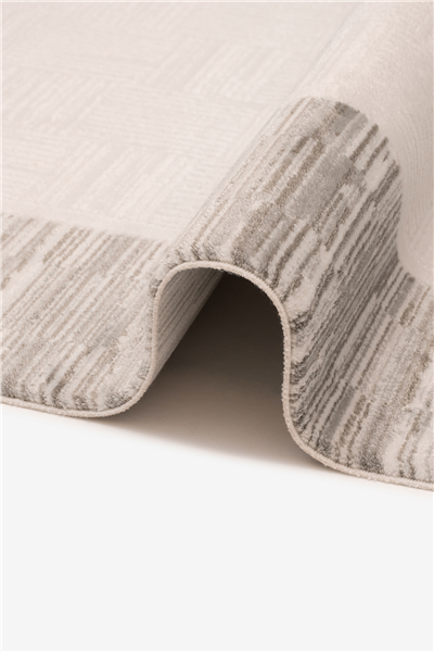 Gri Vellora Frame Çerçeveli Akrilik Halı