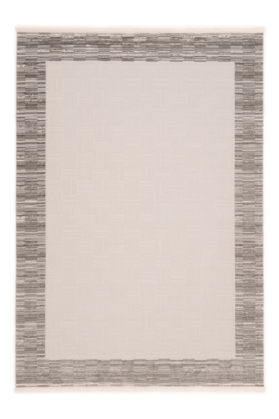 Gri Vellora Frame Çerçeveli Akrilik Halı