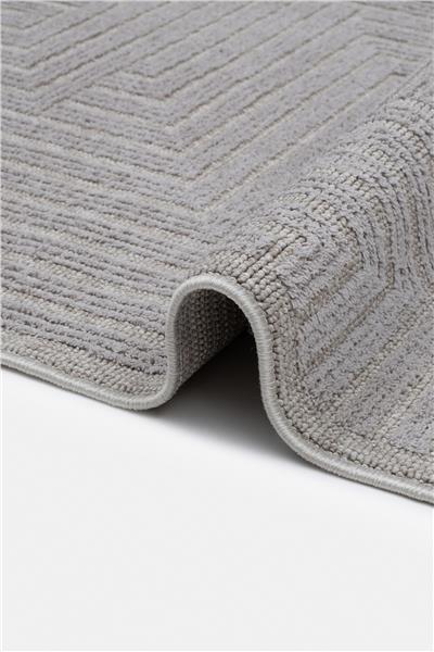 Gri Yumuşak Dokuma Kesme Perla Halı