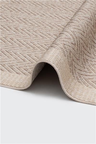 Kahverengi Kolay Temizlenen Hasır Doku Balık Sırtı Sisal Halı