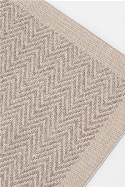 Kahverengi Kolay Temizlenen Hasır Doku Balık Sırtı Sisal Halı