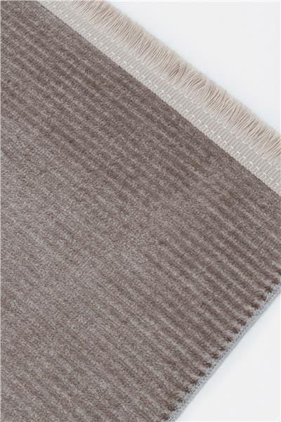 Kahverengi Yumuşak Dokulu Akrilik Modern Royal Halı