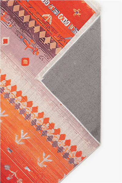 Kiremit Zamanın İzi Modern Vintage Sisal Halı