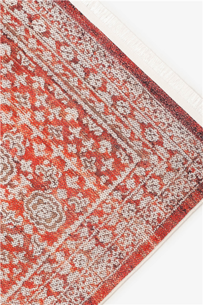 Kiremit Zamanın İzi Modern Vintage Sisal Halı