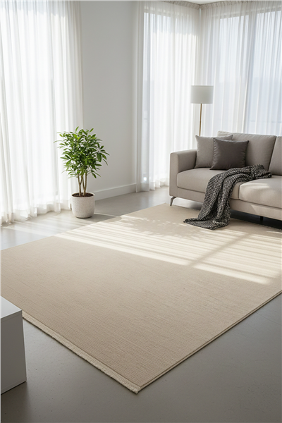 Krem Alegra Rusty Modern Akrilik Halı