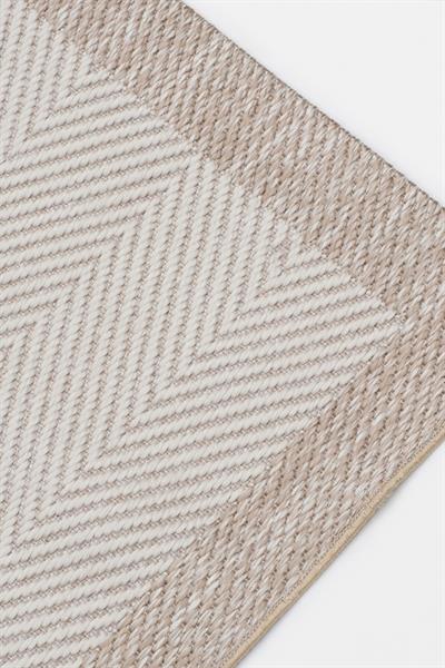 Krem Kolay Temizlenen Hasır Doku Balık Sırtı Sisal Halı