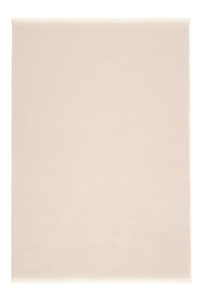 Krem Vellora Axis Geometrik Desen Akrilik Halı