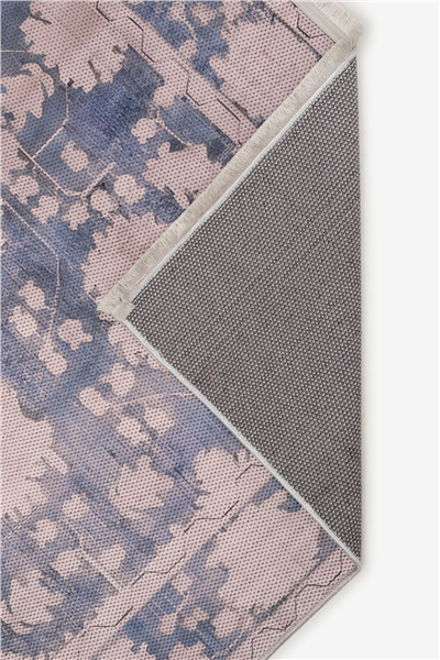 Mavi Zamanın İzi Modern Vintage Sisal Halı