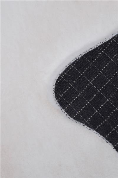 Peluş Beyaz Saggy Makinede Yıkanabilir Post Halı