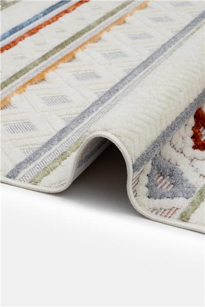 Renkli Multi Yumuşak İskandinav Halı