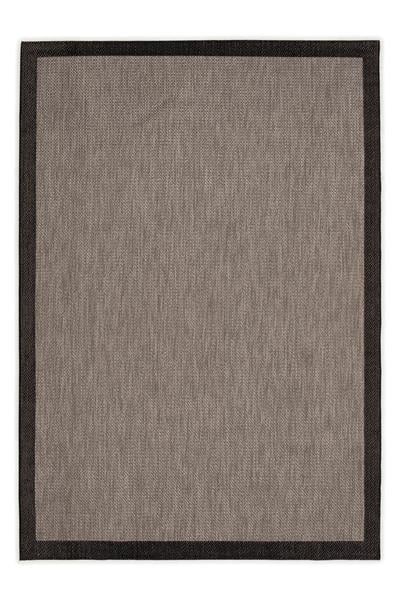 Siyah Antialerjik Dikdörtgen Sisal Halı