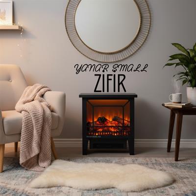 YANAR SMAL PORTATİF ELEKTİRİKLİ ŞÖMİNE ZİFİR
