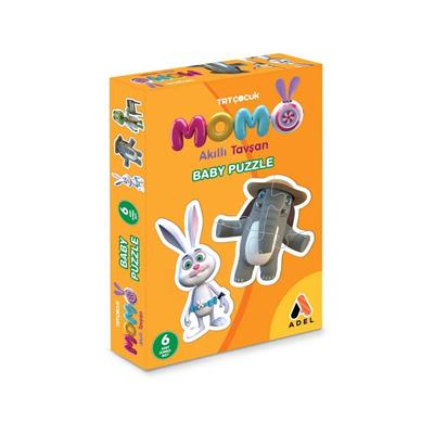 Akıllı Tavşan Momo Baby Puzzle - 1