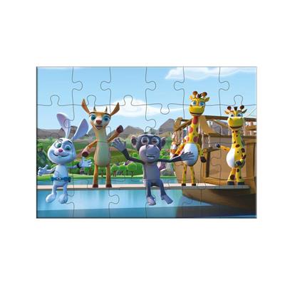 Akıllı Tavşan Momo Puzzle 24lü