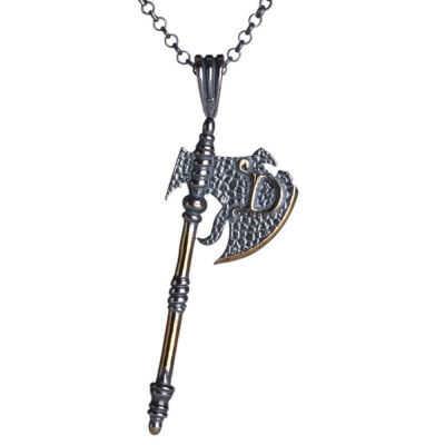 Diriliş Ertuğrul At Figürlü Çift Taraflı Kolye